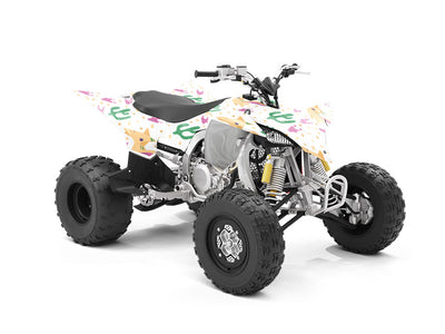 Pretty Pterodactyls Dinosaur ATV Wrapping Vinyl