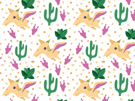 Pretty Pterodactyls Dinosaur Vinyl Wrap Pattern~Rwraps Series 914 Digitally Printed Vinyl Wrap~0