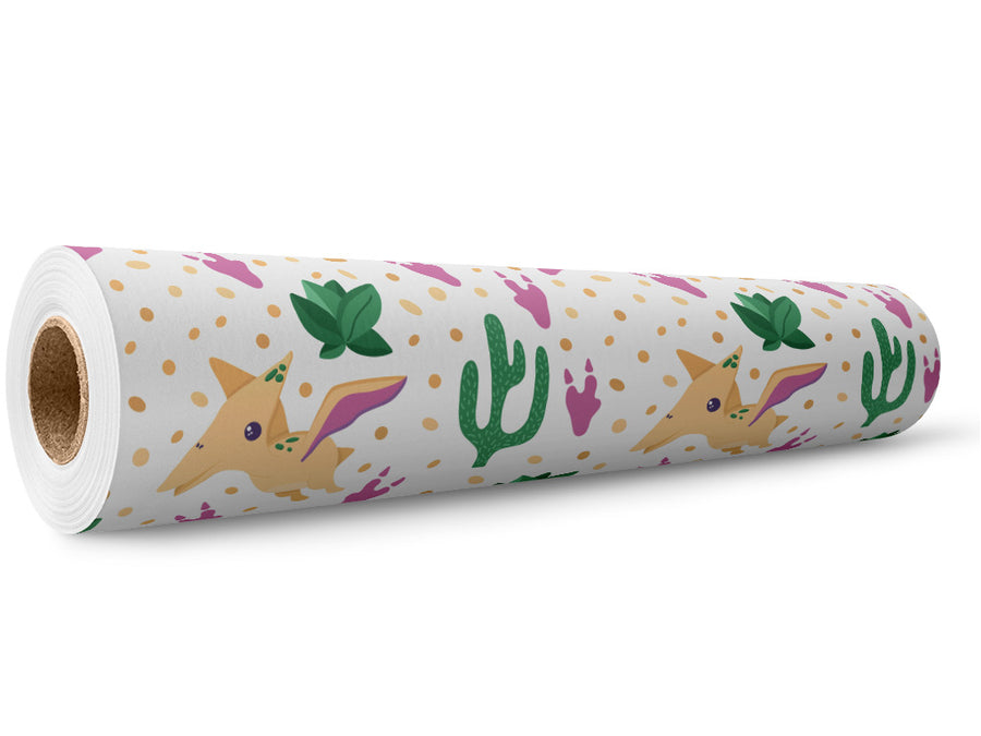 Pretty Pterodactyls Dinosaur Wrap Film Wholesale Roll~Rwraps Series 914 Digitally Printed Vinyl Roll~5
