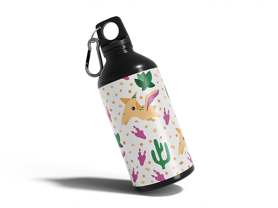 pretty pterodactyls dinosaur Water Bottle DIY Stickers