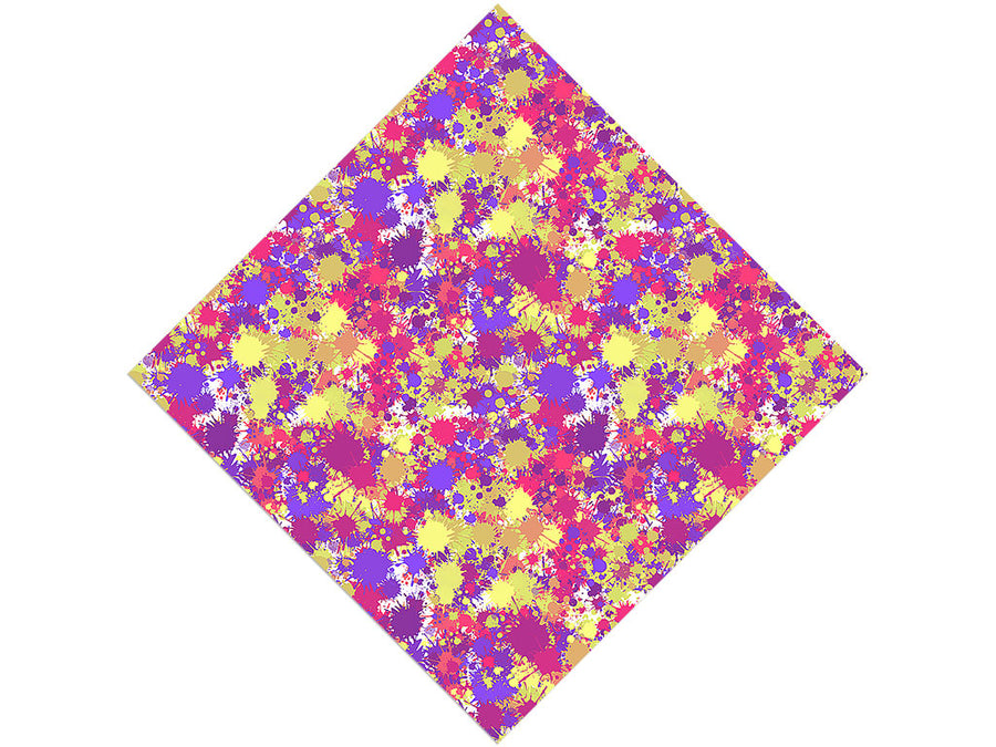 Pretty Waste Paint Splatter Vinyl Wrap Pattern
