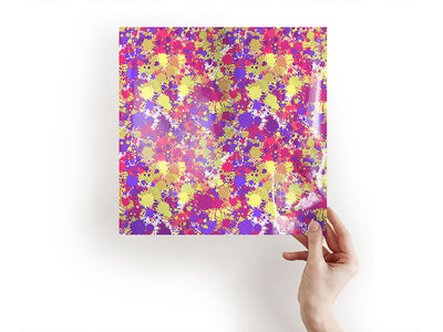pretty waste paint splatter Craft Sheets