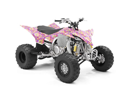 Pretty Waste Paint Splatter ATV Wrapping Vinyl