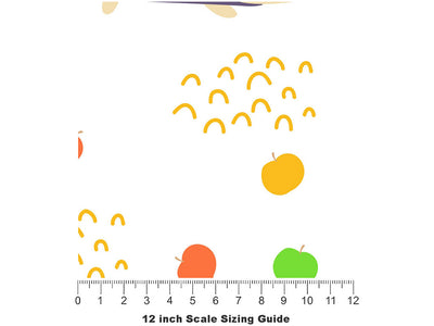 Prickly Pear Animal Vinyl Film Pattern Size 12 inch Scale~Rwraps Prickly Pear Animal Sizing Chart~2