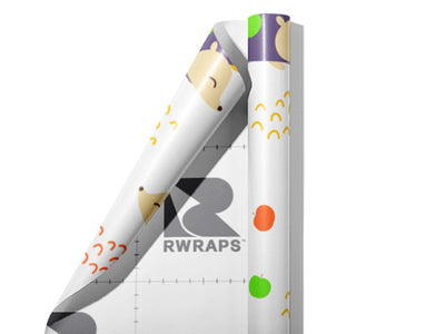 Prickly Pear Animal Wrap Film Sheets~Rwraps Series 914 Prickly Pear Animal Scrolled Sheet~3