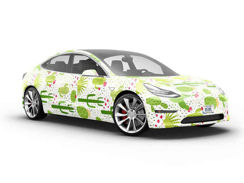 Prickly Pears Cacti Vehicle Vinyl Wrap
