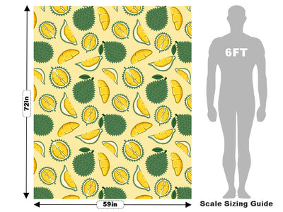 Prickly Personality Fruit Vehicle Wrap Scale~Rwraps Series 914 Prickly Personality Fruit Measurements~1