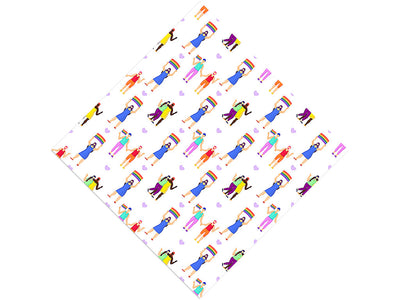 Pride Month Americana Vinyl Wrap Pattern