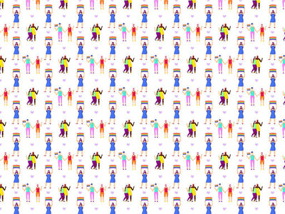 Pride Month Americana Vinyl Wrap Pattern~Rwraps Series 914 Digitally Printed Vinyl Wrap~0