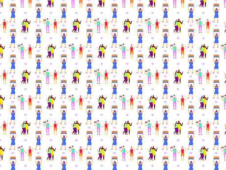 Pride Month Americana Vinyl Wrap Pattern~Rwraps Series 914 Digitally Printed Vinyl Wrap~0