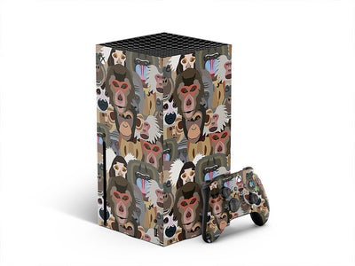 primate promenade animal XBOX DIY Decal