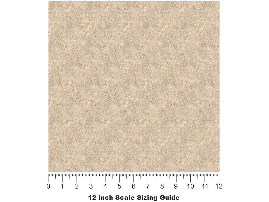 Primavera  Travertine Vinyl Film Pattern Size 12 inch Scale~Rwraps Primavera  Travertine Sizing Chart~2