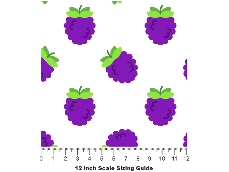 Prime Ark Fruit Vinyl Film Pattern Size 12 inch Scale~Rwraps Prime Ark Fruit Sizing Chart~2
