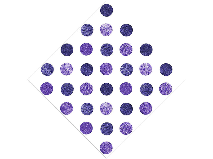 Prime Purple Polka Dot Vinyl Wrap Pattern