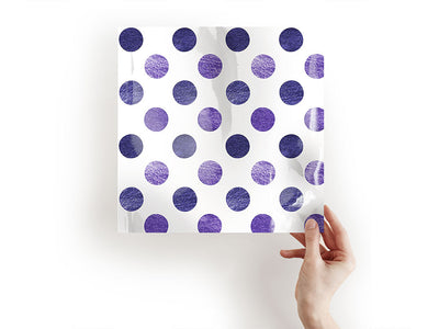 prime purple polka dot Craft Sheets