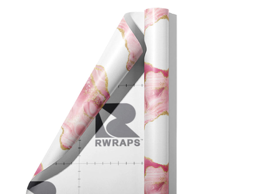 Princess Blush Gemstone Wrap Film Sheets~Rwraps Series 914 Princess Blush Gemstone Scrolled Sheet~3