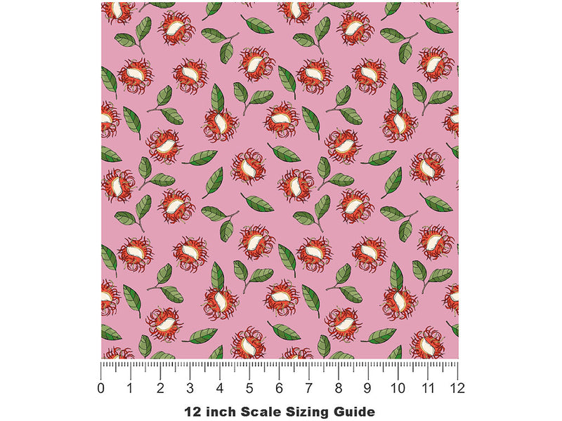 Princess Caroline Fruit Vinyl Film Pattern Size 12 inch Scale~Rwraps Princess Caroline Fruit Sizing Chart~2