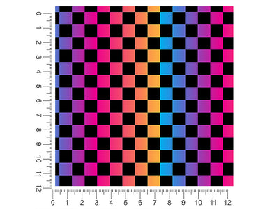 prism checkered 1ft x 1ft Craft Sheets