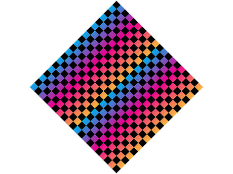 Prism Checkered Vinyl Wrap Pattern
