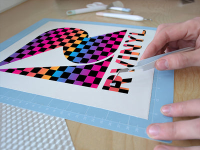 prism checkered Easy Weed Craft Vinyl