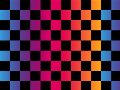 Prism Checkered Vinyl Wrap Pattern~Rwraps Series 914 Digitally Printed Vinyl Wrap~0