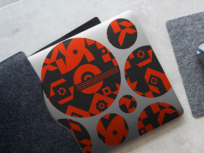 prismatic legacy mosaic DIY Laptop Stickers