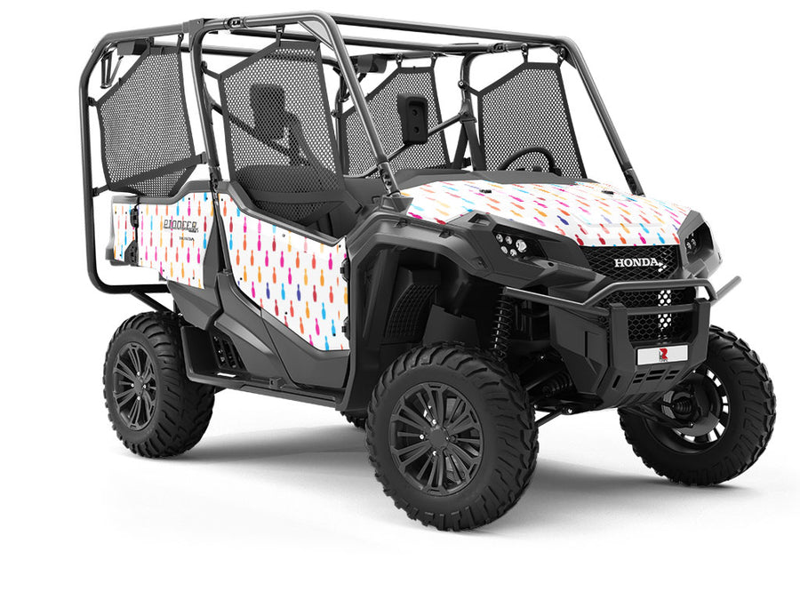Prismatic Pins Sport Utility Vehicle Vinyl Wrap