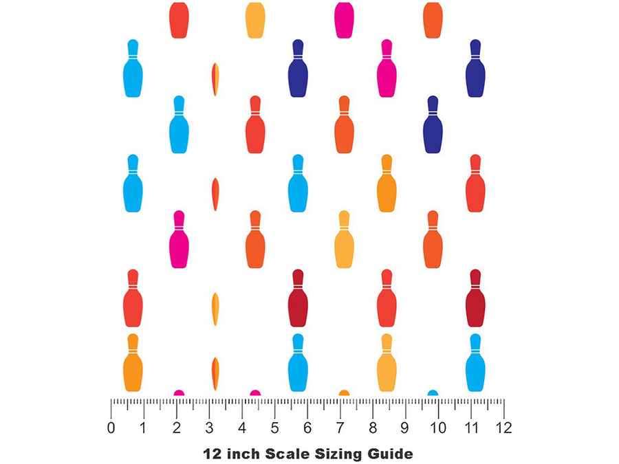 Prismatic Pins Sport Vinyl Film Pattern Size 12 inch Scale~Rwraps Prismatic Pins Sport Sizing Chart~2