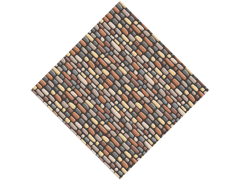 Private Drive Cobblestone Vinyl Wrap Pattern