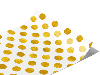 Proceed With Caution Polka Dot Vinyl Wraps~Rwraps Series 914 Digitally Printed Vinyl Wrap~0