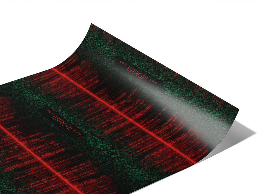 Processing Error Technology Vinyl Wraps~Rwraps Series 914 Digitally Printed Vinyl Wrap~1