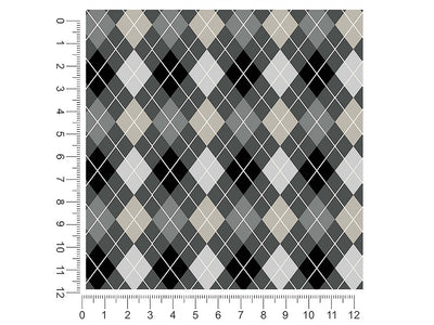 professional shadow argyle 1ft x 1ft Craft Sheets