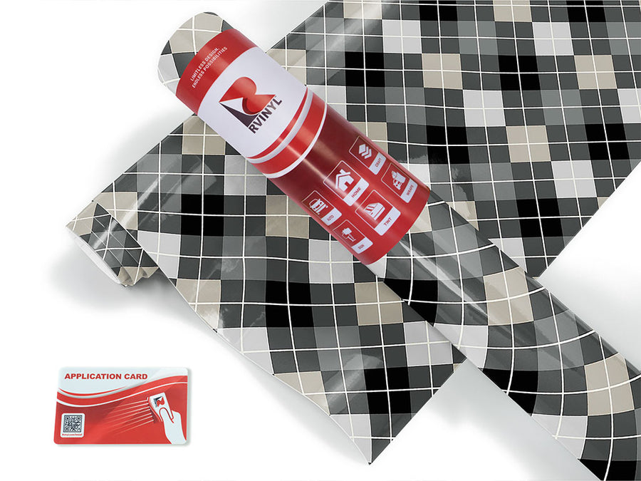 professional shadow argyle Craft Vinyl Roll