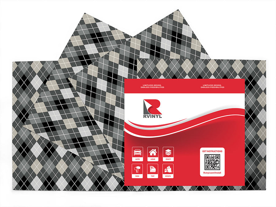 professional shadow argyle Craft Vinyl Sheet Pack