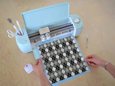 professional shadow argyle Cricut Compatible Vinyl