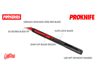 Paint is Dead™ ProSeries™ ProKnife - 9MM snap-off knife