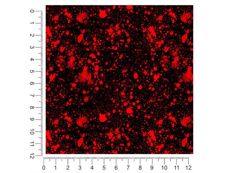 profondo rosso paint splatter 1ft x 1ft Craft Sheets