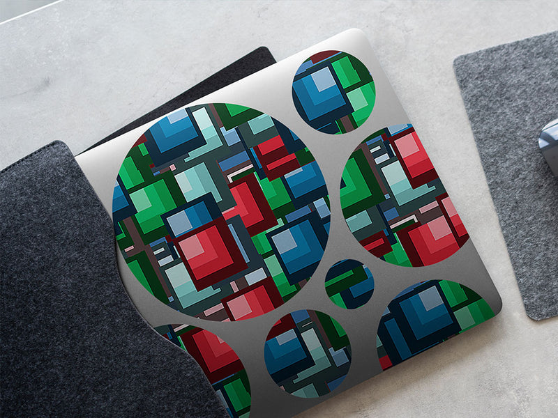 programming error mosaic DIY Laptop Stickers