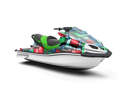 Programming Error Mosaic Jet Ski Vinyl Customized Wrap