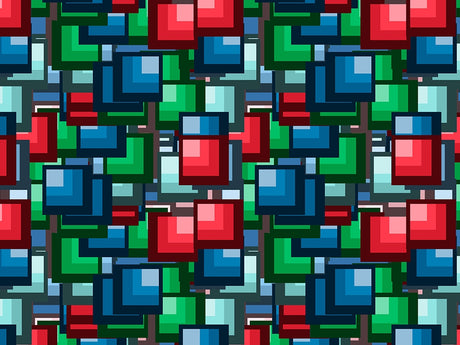 Programming Error Mosaic Vinyl Wrap Pattern~Rwraps Series 914 Digitally Printed Vinyl Wrap~0