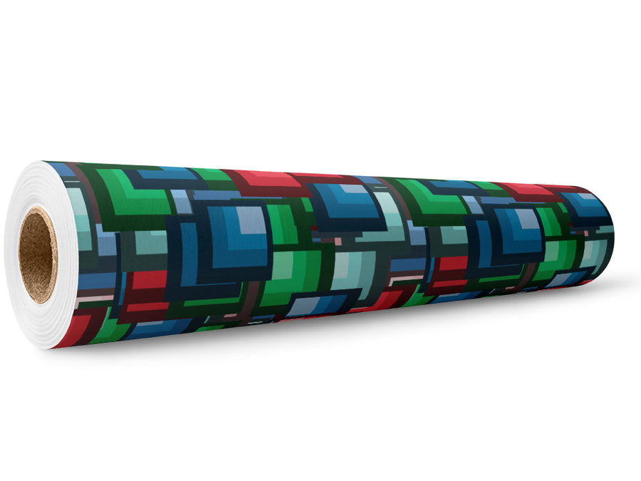 Programming Error Mosaic Wrap Film Wholesale Roll~Rwraps Series 914 Digitally Printed Vinyl Roll~5