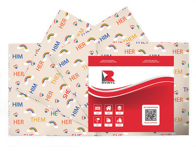 pronoun practice  Craft Vinyl Sheet Pack