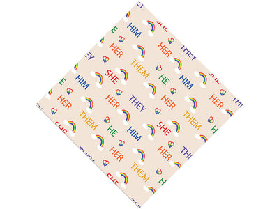 Pronoun Practice Americana Vinyl Wrap Pattern