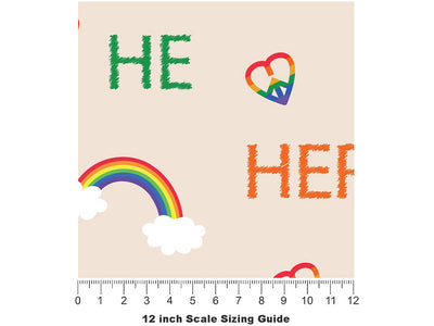 Pronoun Practice Americana Vinyl Film Pattern Size 12 inch Scale~Rwraps Pronoun Practice Americana Sizing Chart~3