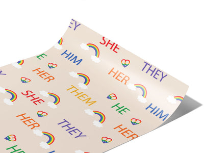 Pronoun Practice Americana Vinyl Wraps~Rwraps Series 914 Digitally Printed Vinyl Wrap~1