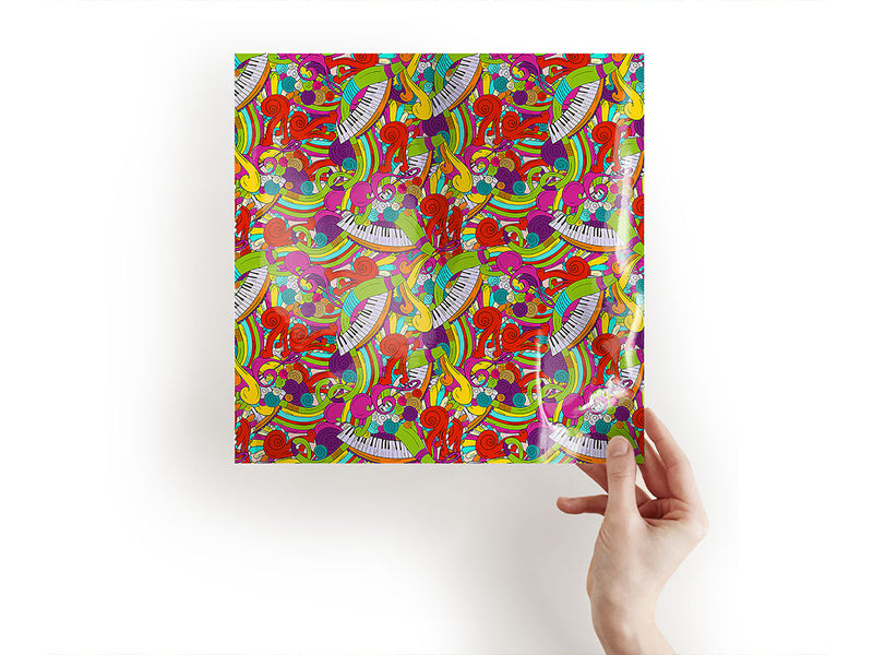 psychedelic chords music Craft Sheets