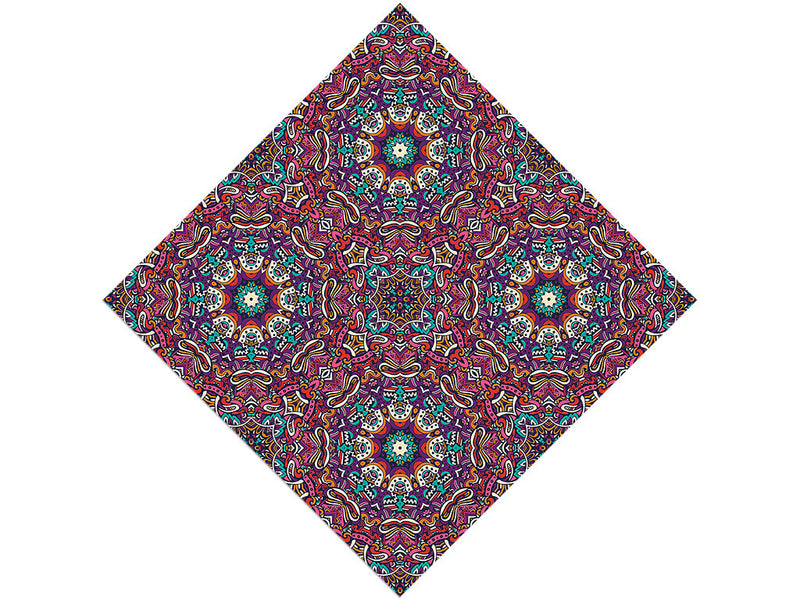 Psychedelic Gosper Mandala Vinyl Wrap Pattern