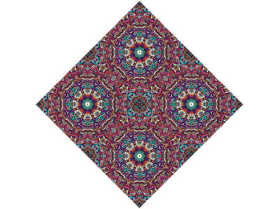 Psychedelic Gosper Mandala Vinyl Wrap Pattern