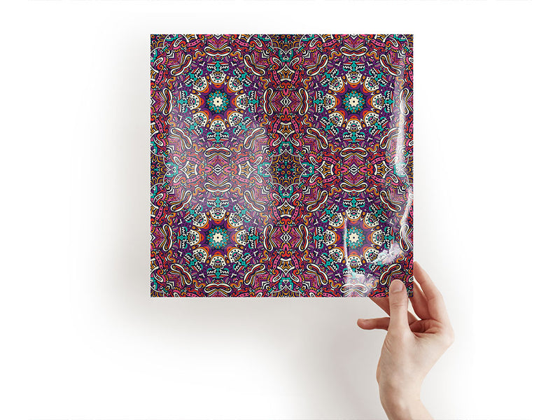 psychedelic gosper mandala Craft Sheets