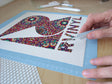 psychedelic gosper mandala Easy Weed Craft Vinyl